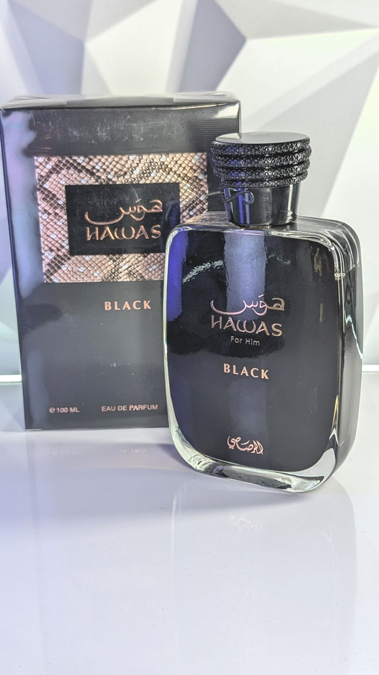 Hawas Black Rasasi  100ml - sellado